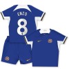 Conjunto (Camiseta+Pantalón Corto) Chelsea Enzo 8 Primera Equipación 23-24 - Niño